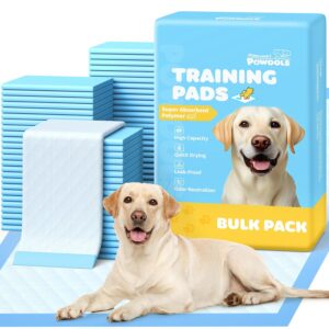 100-Pack X-Large Puppy Pads - 34'' x 28'' Pee Pads for Dogs Potty Training with Leak-Proof Quick-Dry Design, 6-Layer Wee Wee Pads for Dogs, Blue