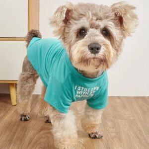 Cute Dog Clothes,Dog T Shirt for Medium Dogs.Dog Clothes for Small Dogs Girl Boy,Puppy.Breathable Soft Dog Costume Pet Dogs Cats,Pet Pullover Jumper,Cat Clothes (M-(7~11lb),...