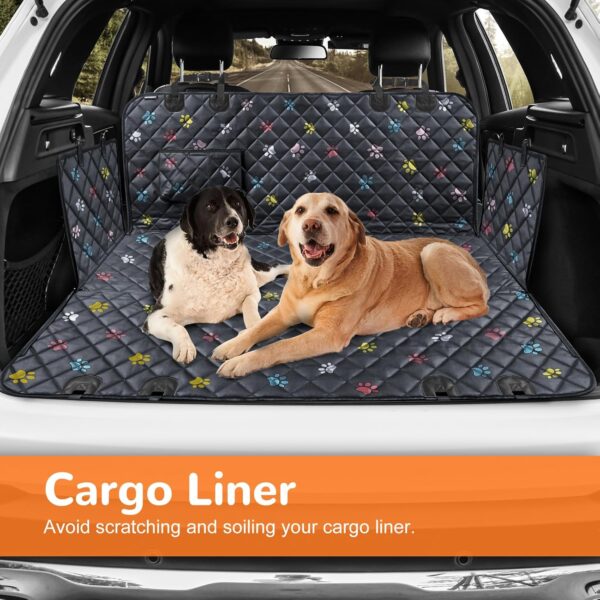 URPOWER Back Seat Cover for Dogs, Waterproof & Nonslip