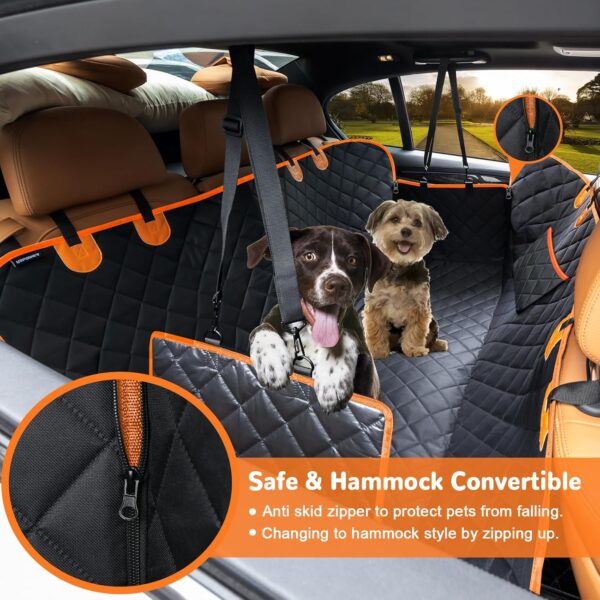 URPOWER Pet Car Seat Cover, Heavy Duty Waterproof Hammock