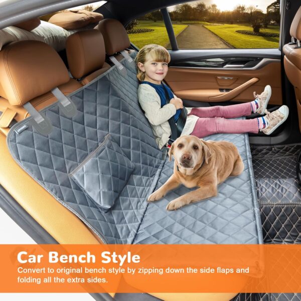 URPOWER Waterproof Dog Car Seat Cover – Heavy Duty Nonslip Hammock
