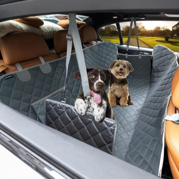 URPOWER Waterproof Dog Car Seat Cover – Heavy Duty Nonslip Hammock